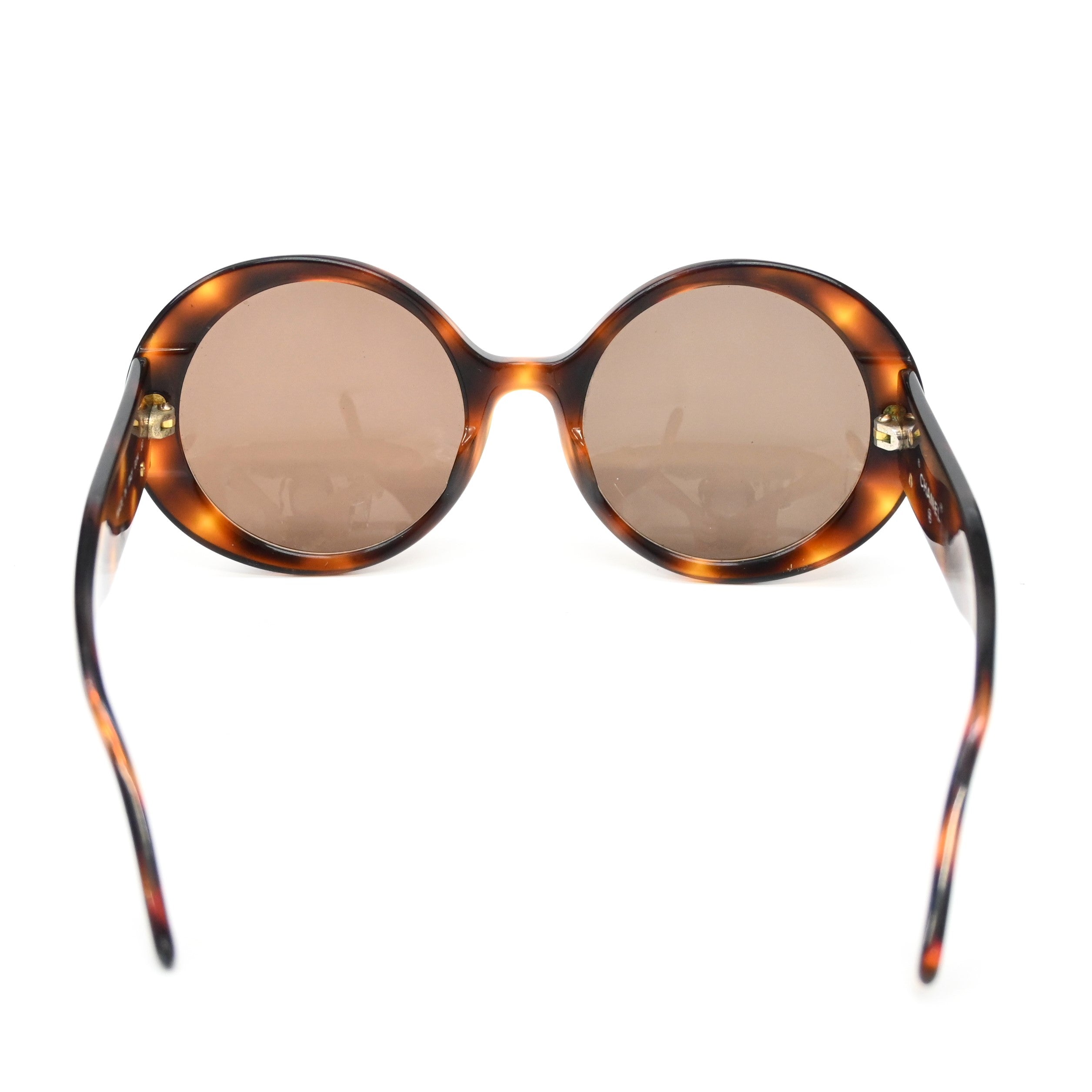 CHANEL Chanel Coco Mark Torteto Sunglasses 0014 80 P810V – VINTAGE