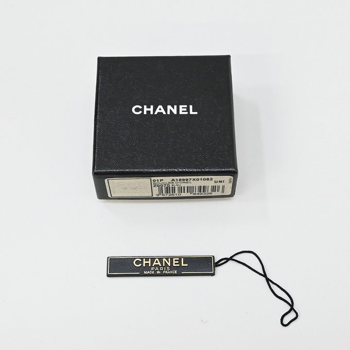 00 CHANEL 耳环山茶花标记