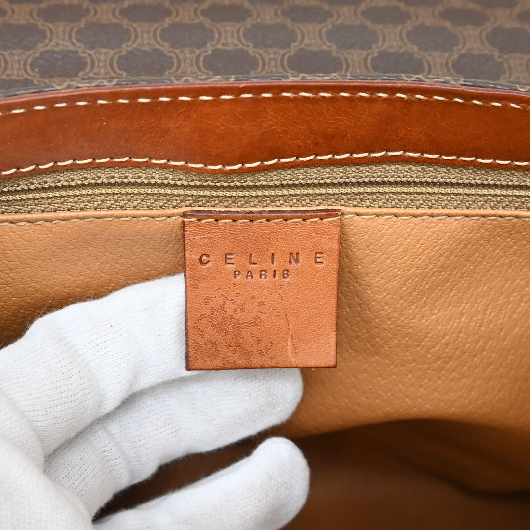 *Celine Celine MacadamPattern TRIOMPHE Handbag P43378V