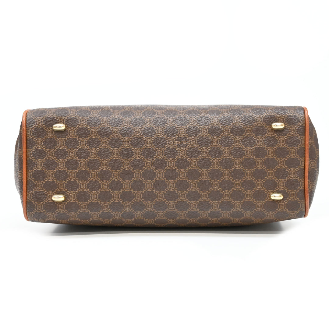 *Celine Celine MacadamPattern TRIOMPHE Handbag P43378V