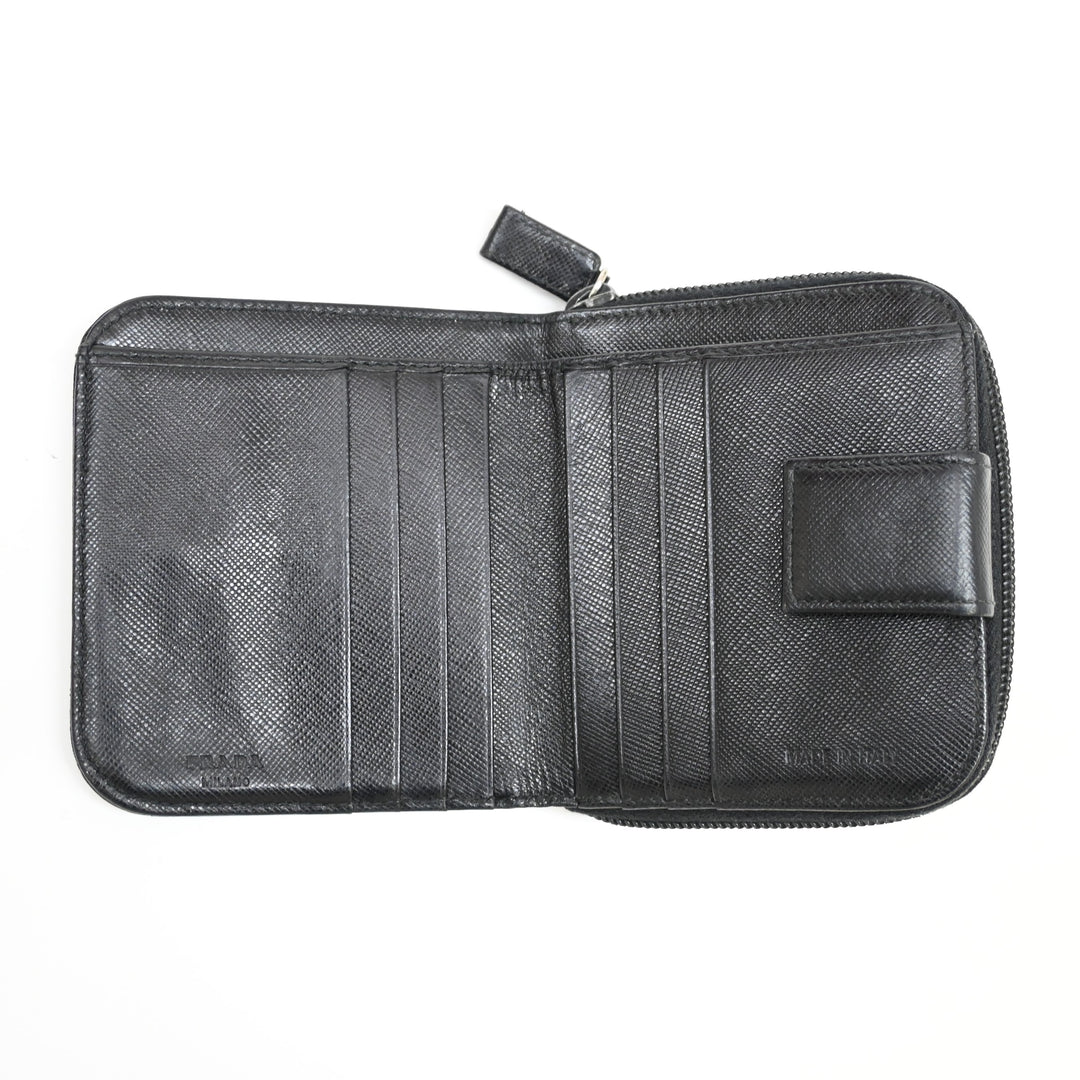 *prada prada safiano bi -fold钱包钱包P43345V