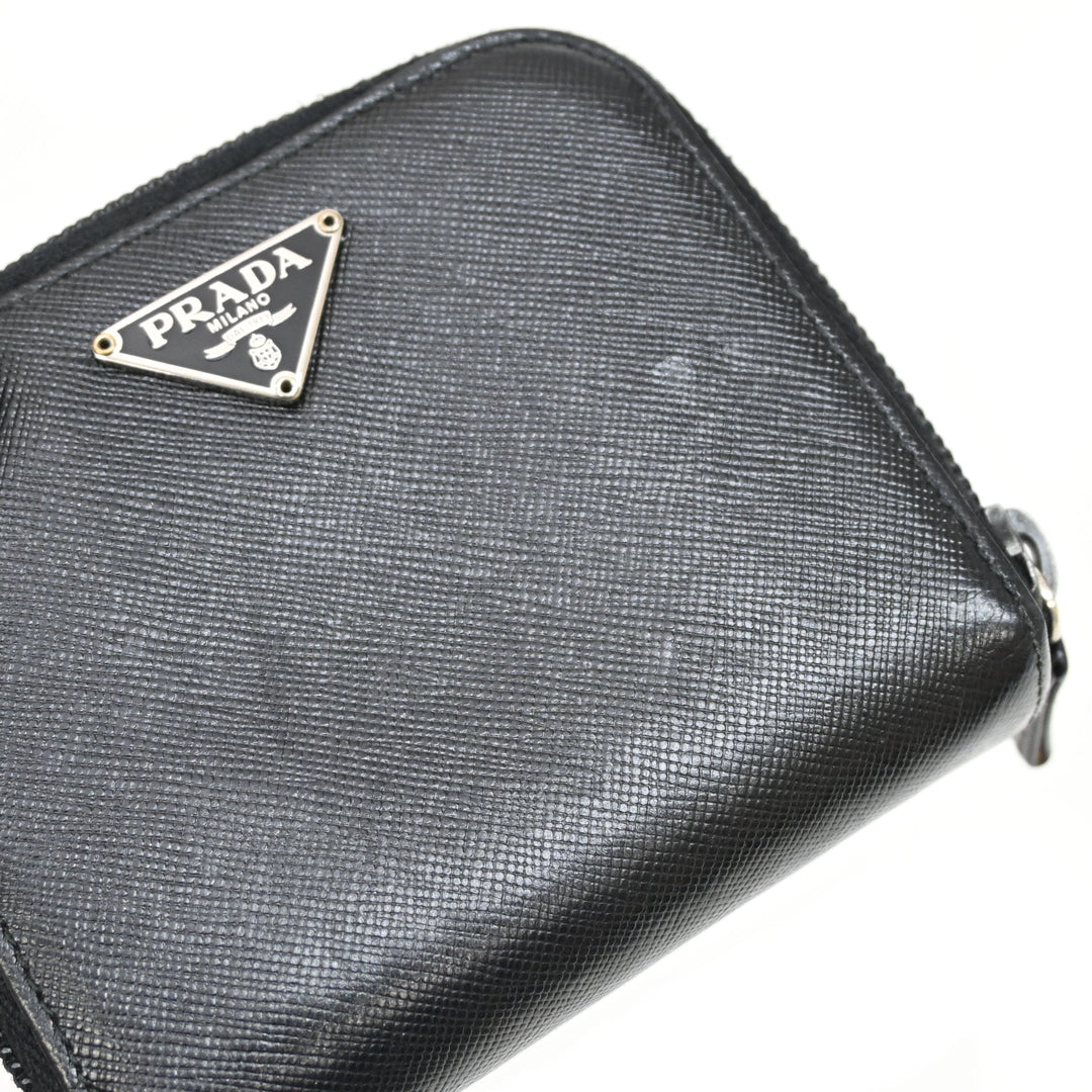 *prada prada safiano bi -fold钱包钱包P43345V