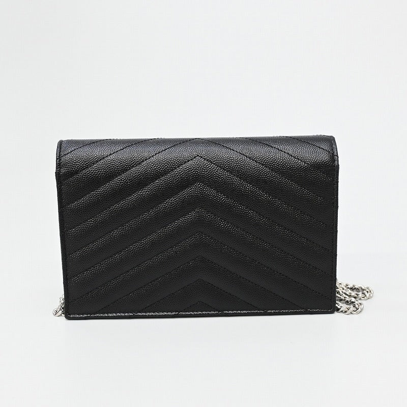 SAINT LAURENT PARIS ショルダーバッグ 2WAY チェーンウォレット　 カサンドラ エンベロープ チェーンウォレット