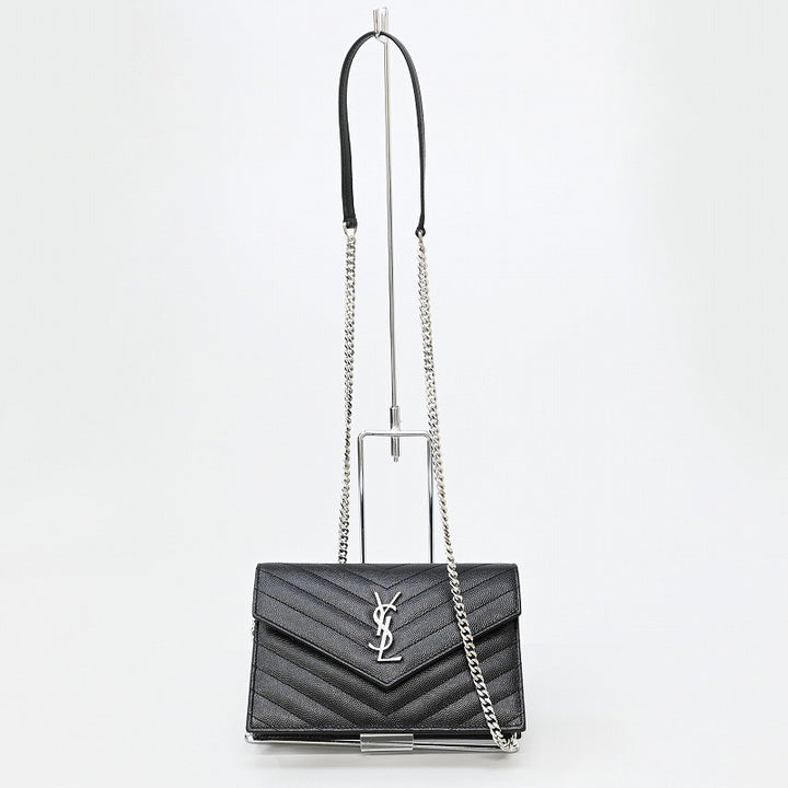 SAINT LAURENT PARIS ショルダーバッグ 2WAY チェーンウォレット　 カサンドラ エンベロープ チェーンウォレット