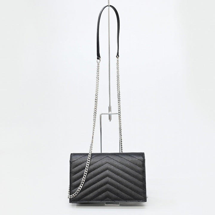 SAINT LAURENT PARIS ショルダーバッグ 2WAY チェーンウォレット　 カサンドラ エンベロープ チェーンウォレット