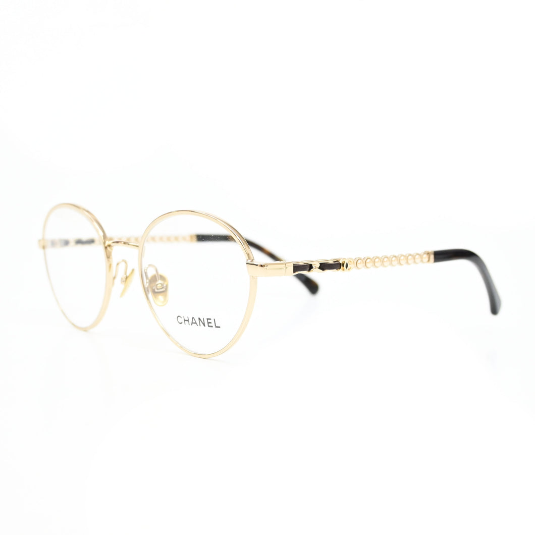 *CHANEL Chanel Battro Fake Pearl Glasses 2211-Q-H P43371V