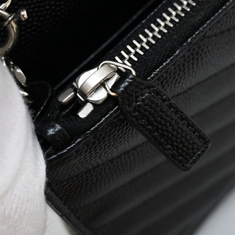 SAINT LAURENT PARIS ショルダーバッグ 2WAY チェーンウォレット　 カサンドラ エンベロープ チェーンウォレット
