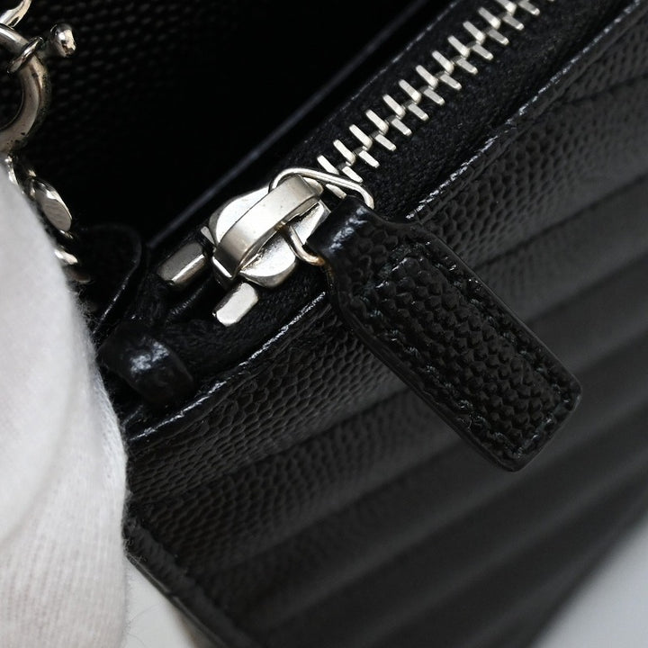 SAINT LAURENT PARIS ショルダーバッグ 2WAY チェーンウォレット　 カサンドラ エンベロープ チェーンウォレット
