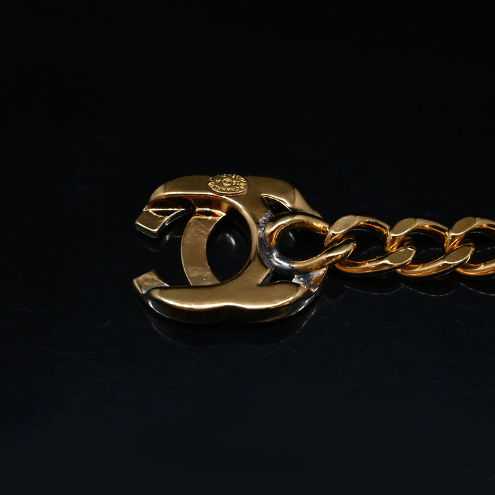 CHANEL Chanel Turn Lock Rhinestone bracelet P43405V