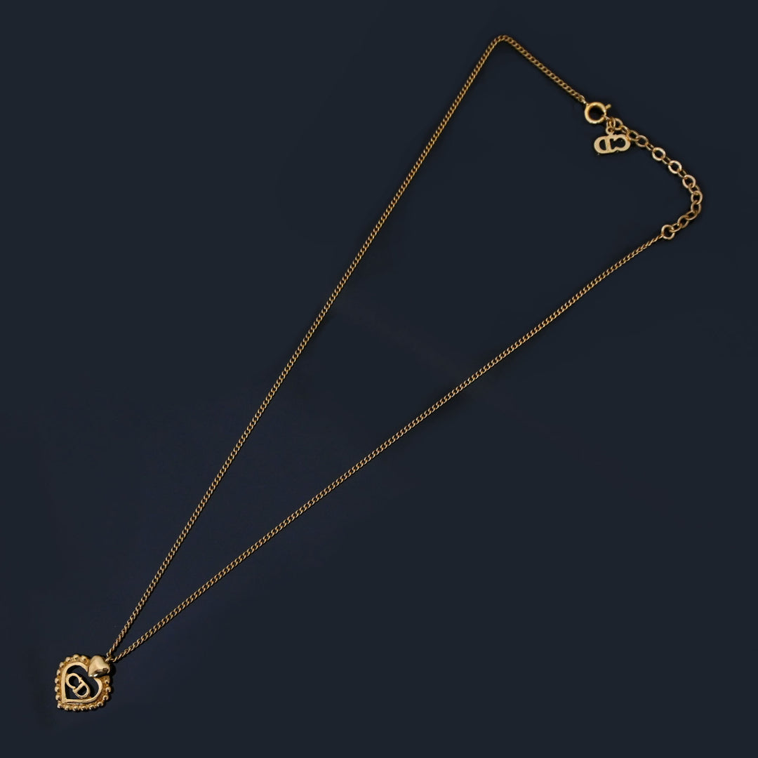 Christiandior Christian Dior Heart 목걸이 P43402V