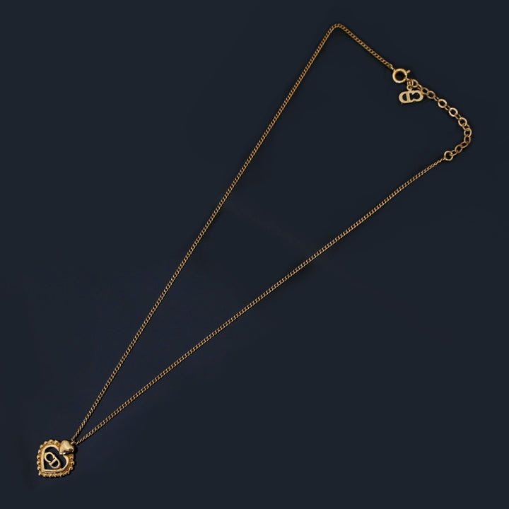 Christiandior Christian Dior Heart 목걸이 P43402V