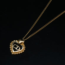 Load image into Gallery viewer, ChristianDIOR Christian Dior Heart Necklace P43402V
