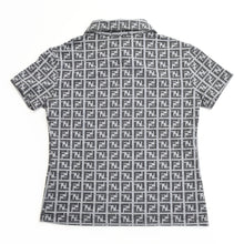 Load image into Gallery viewer, FENDI Fendi  Zucca Monogram polo shirt P43428V
