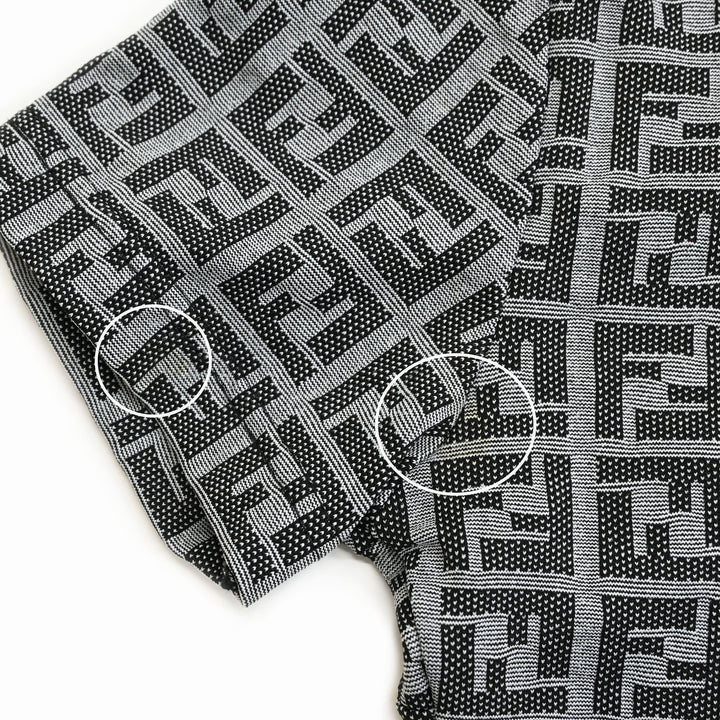 Fendi Fendi Zukka 패턴 모노그램 폴로 셔츠 P43428V