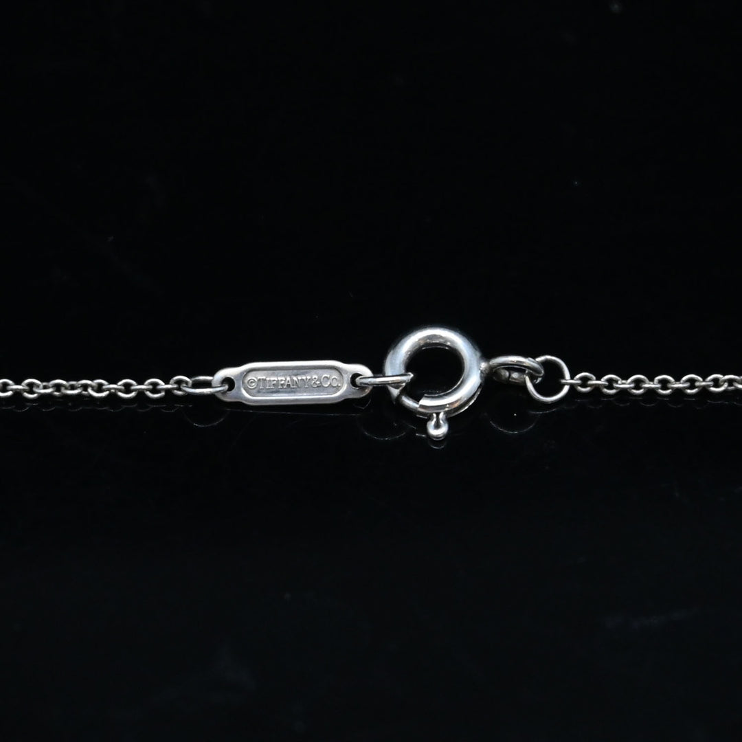 Tiffany＆Co。TiffanyRett Titi Fanny Double Heart项链P43306V