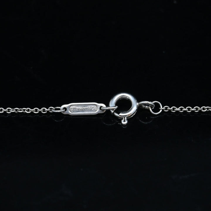 Tiffany＆Co。TiffanyRett Titi Fanny Double Heart项链P43306V