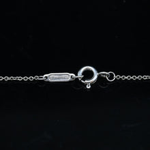 Load image into Gallery viewer, TIFFANY &amp; CO. Tiffany Rett Titi Fanny Double Heart Necklace P43306V
