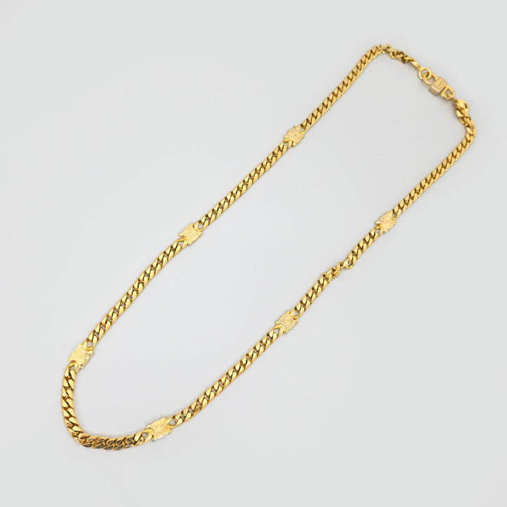 Celine Celine TRIOMPHE Brazon Long Necklace P43413V