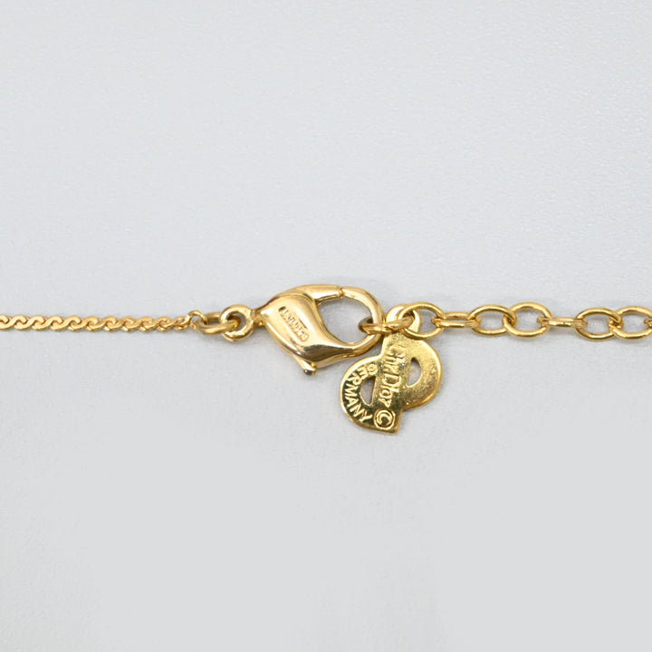 ChristianDIOR Christian Dior? Logo necklace P43439V