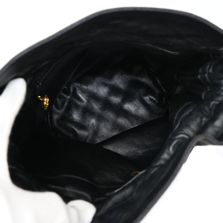*CHANEL Matelasse Drawstring Chain Shoulder Bag P43446V