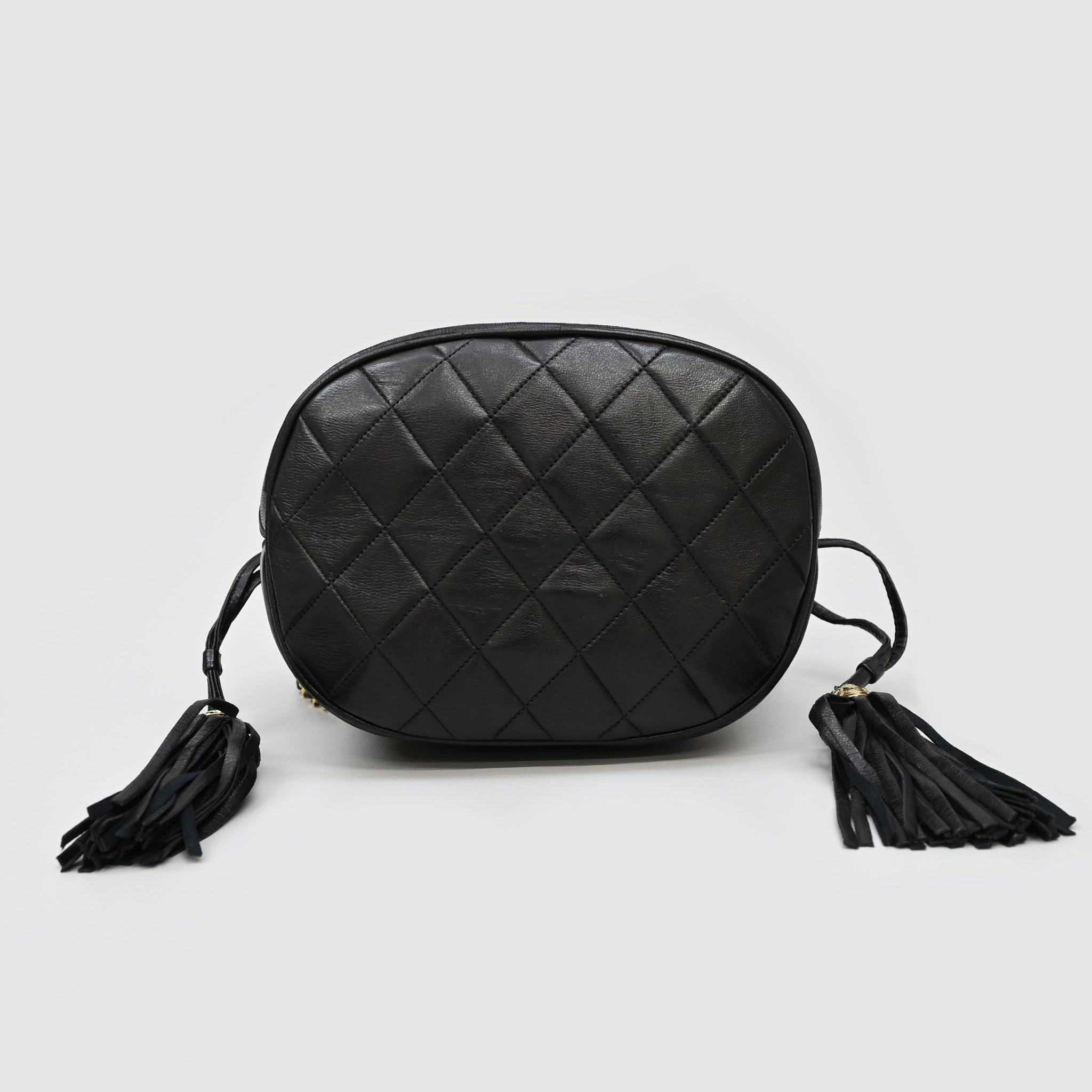 CHANEL シャネル マトラッセ 巾着 チェーンショルダーバッグ