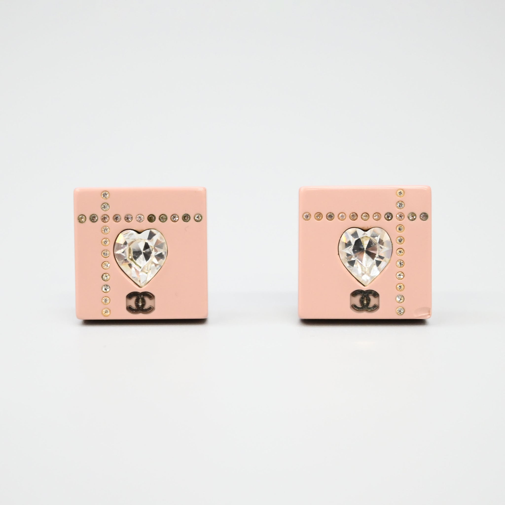 CHANEL シャネル ココマーク ラインストーン イヤリング P43260V 