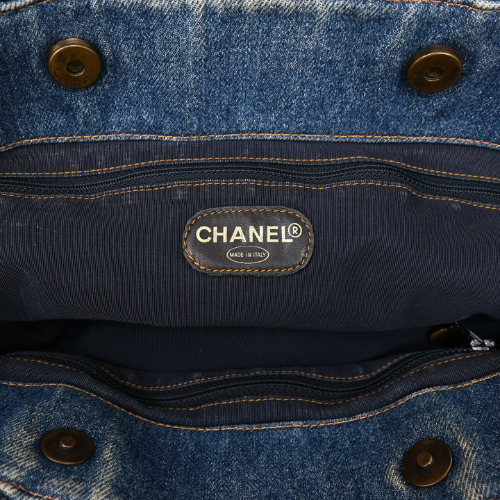 CHANEL デニム ショルダーバッグ