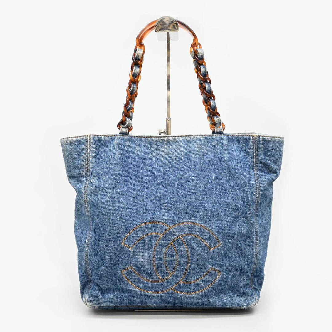 CHANEL デニム ショルダーバッグ