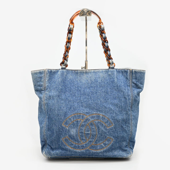 CHANEL デニム ショルダーバッグ