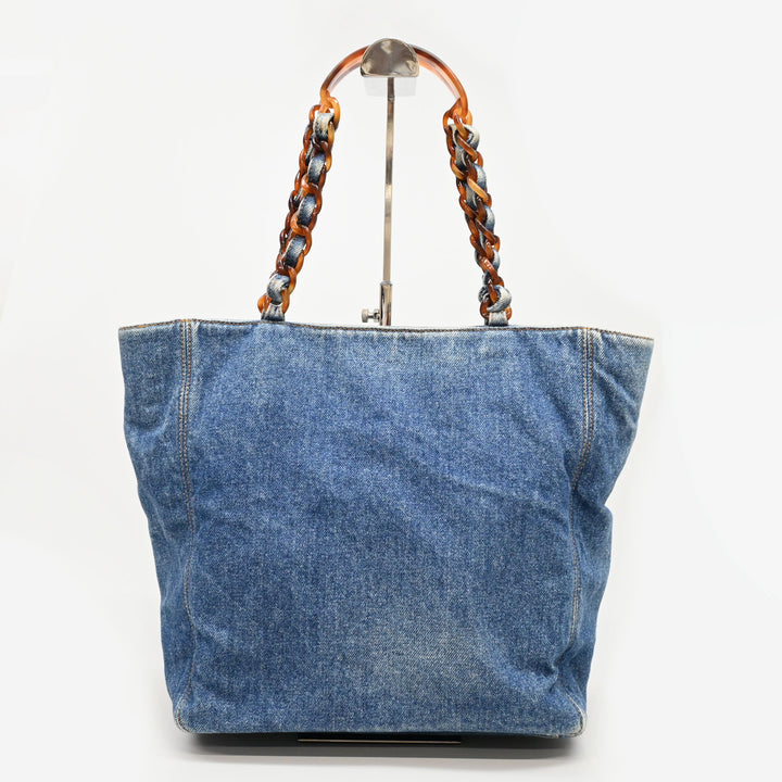 CHANEL デニム ショルダーバッグ