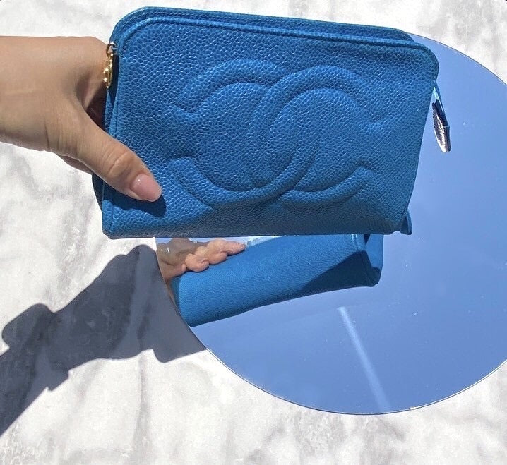 *香奈儿Chanel Cabia Skin Pouch P42511V