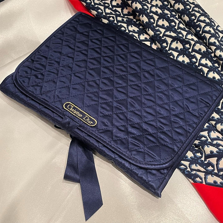 *ChristianDior クリスチャンディオール ポーチ キルティング クラッチバッグ P33313V