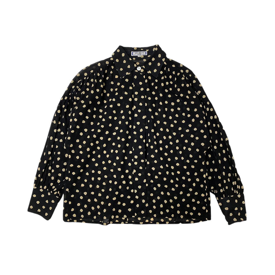 *YvesSaintLaurent rivegauche (YSL) イヴ サンローラン リヴゴーシュ シャツブラウス