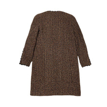 Load image into Gallery viewer, * Chanel Long Coat Tweed
