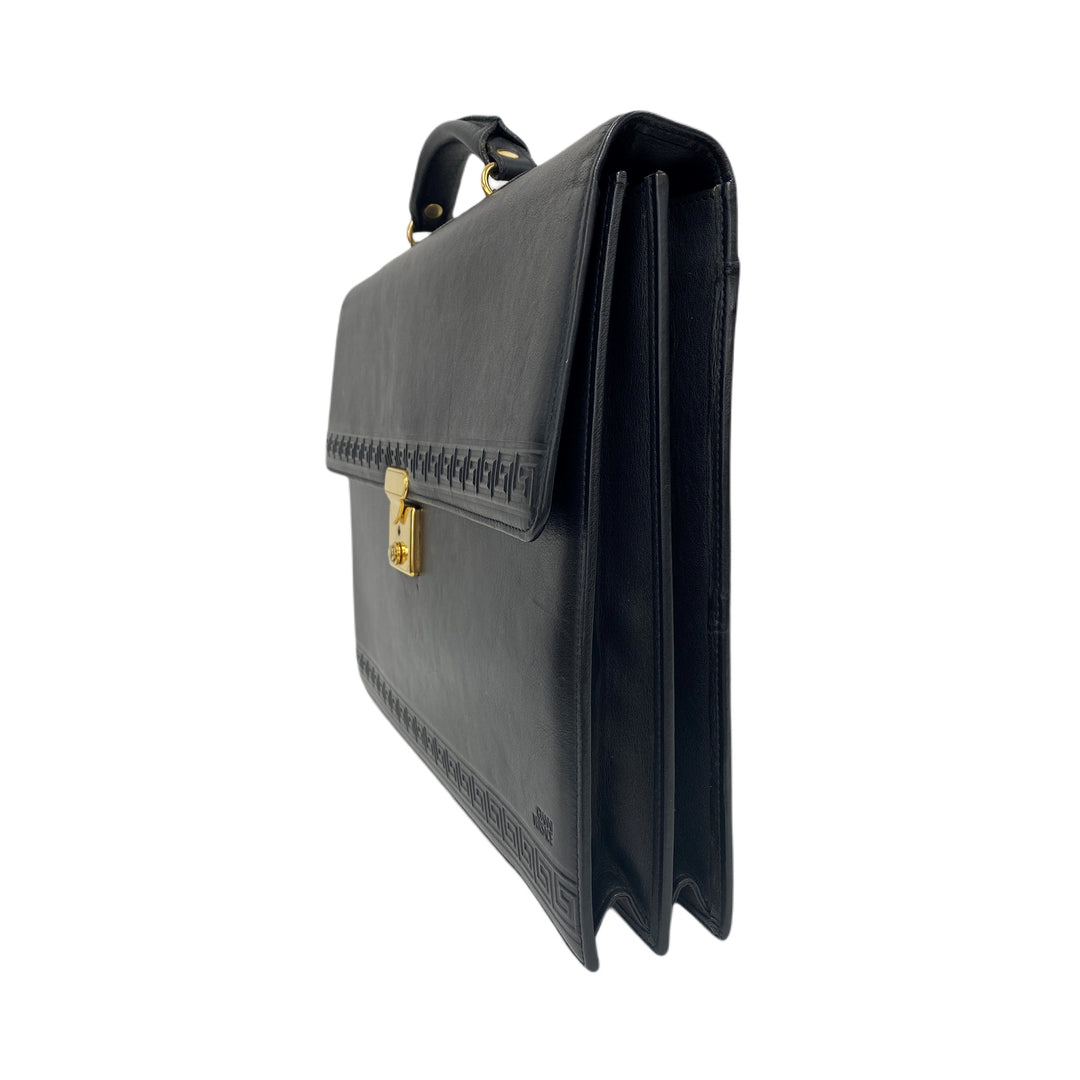 *GIANNIVERSACE Gean Never Sato Business Bag Briefcase P10715V