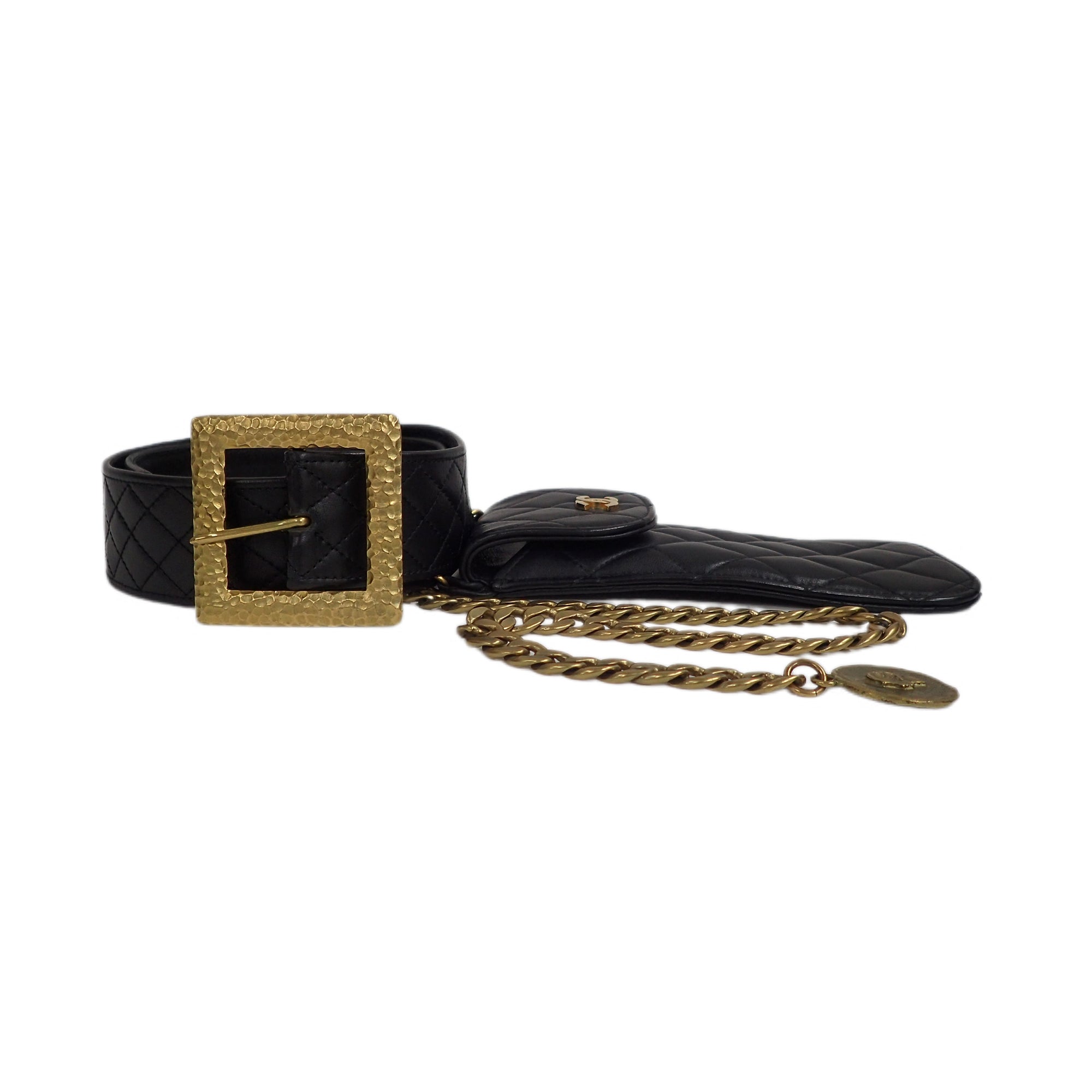 CHANEL シャネル　マトラッセ　ベルト CHANEL シャネル マトラッセ ベルト チェーン – VINTAGE SELECT SHOP