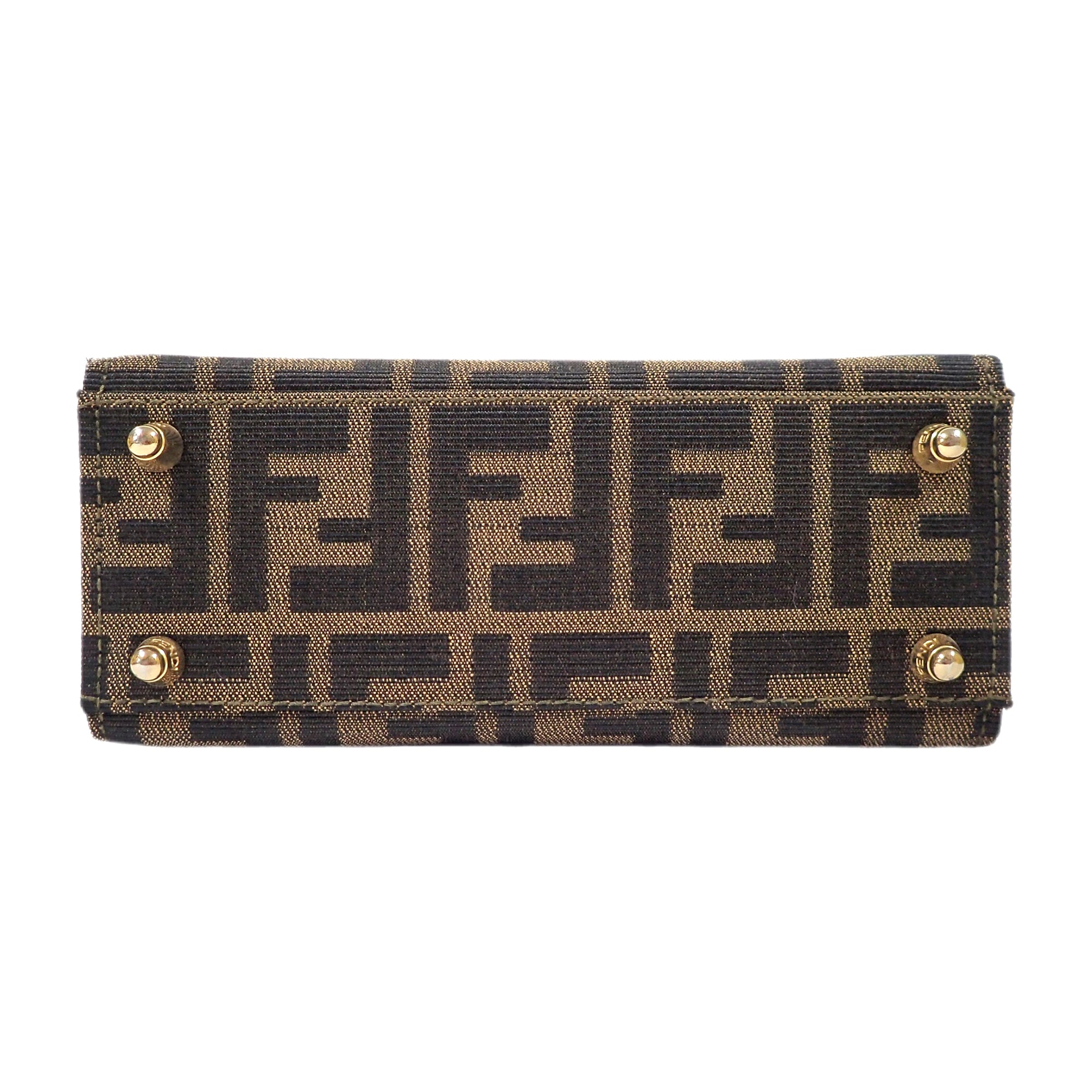 FENDI フェンディ ズッカ柄 モノグラム バニティバッグ