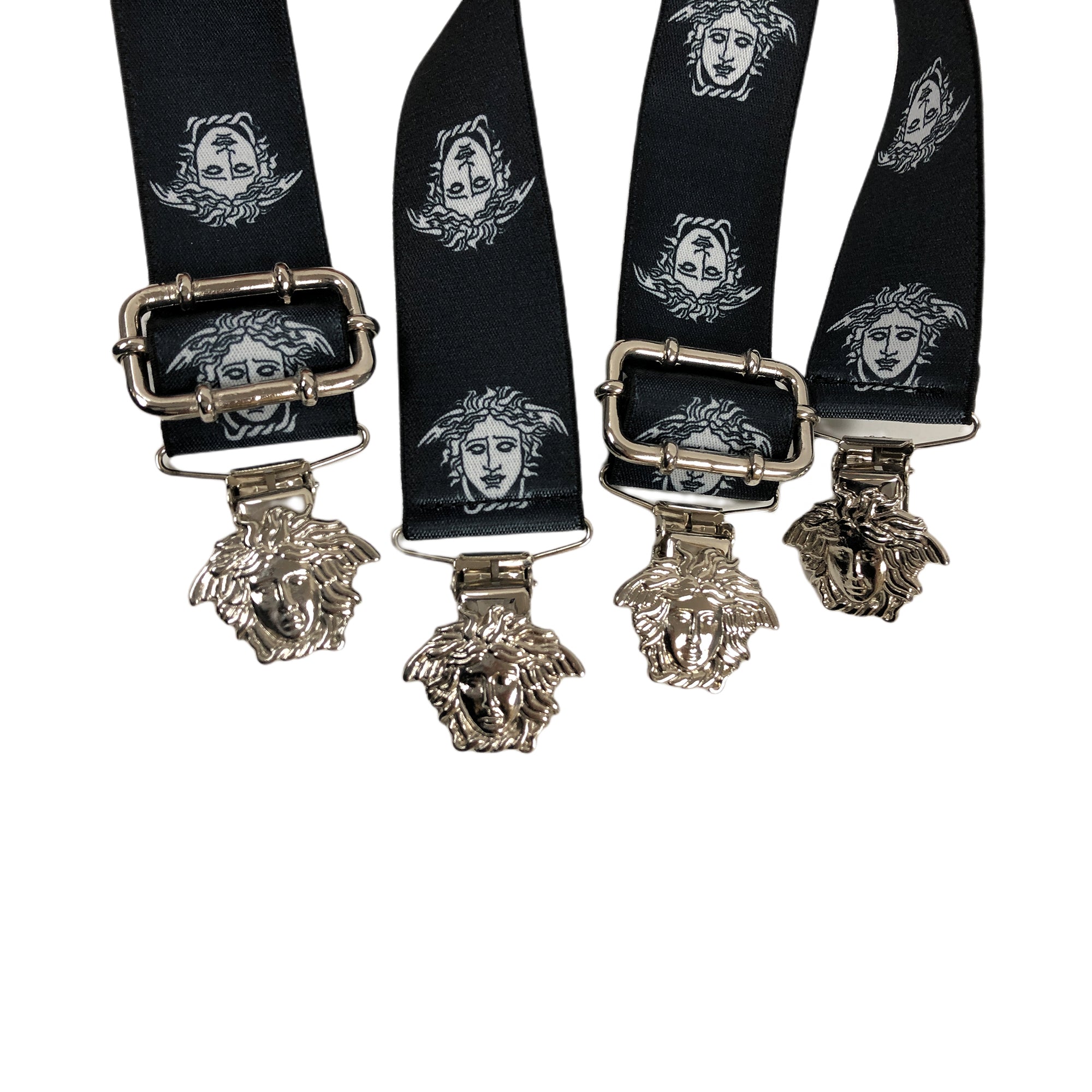 VERSACE vintage サスペンダーメドゥーサ