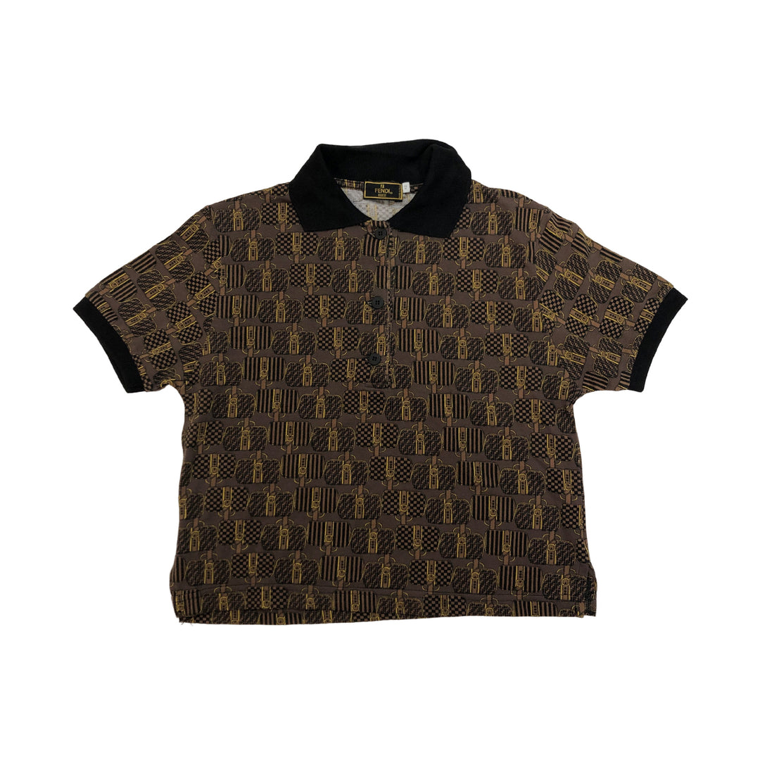 Fendi Fendi Polo衬衫袋图案