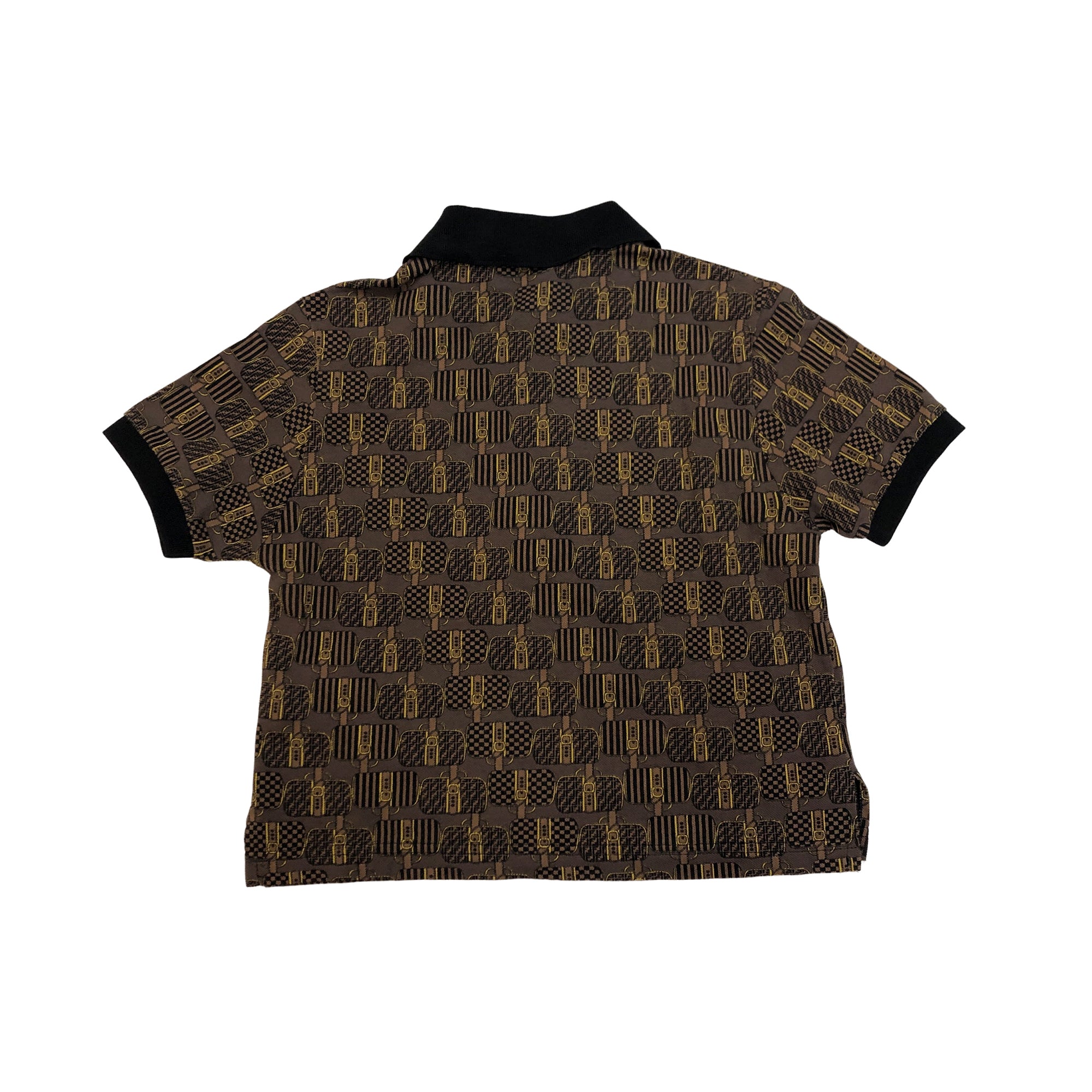 FENDI パターンプリント ポロシャツ サイズ50 FENDI パターンプリント ポロシャツ サイズ50 楽天市場
