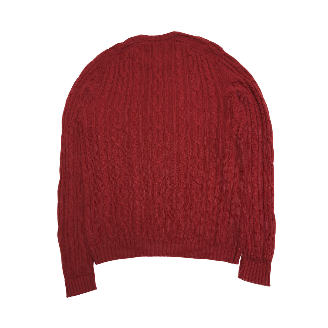 *CHANEL Chanel Cable knit sweater P13243V