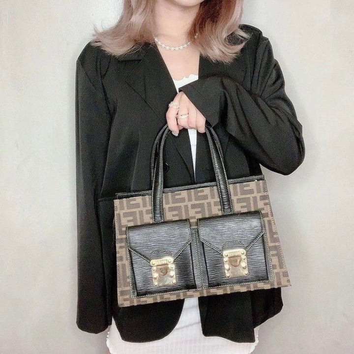 *FENDI 芬迪 Zucca 手提包