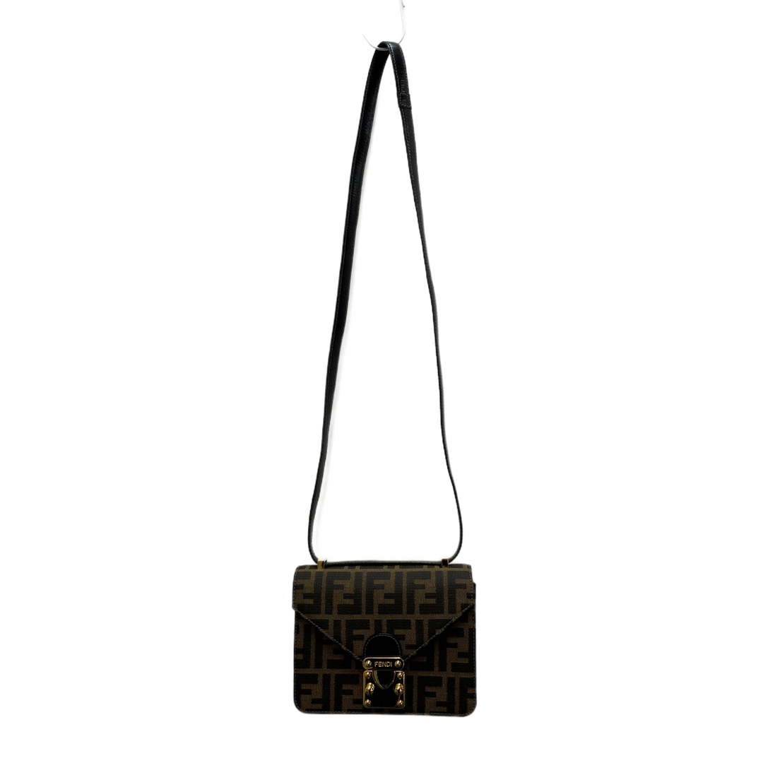 *Fendi Fendi Zukka图案会标肩带