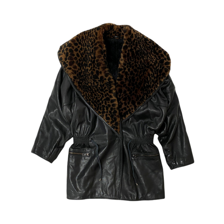 * Gianni Versace Janniversa Court Leopard Leopard模式