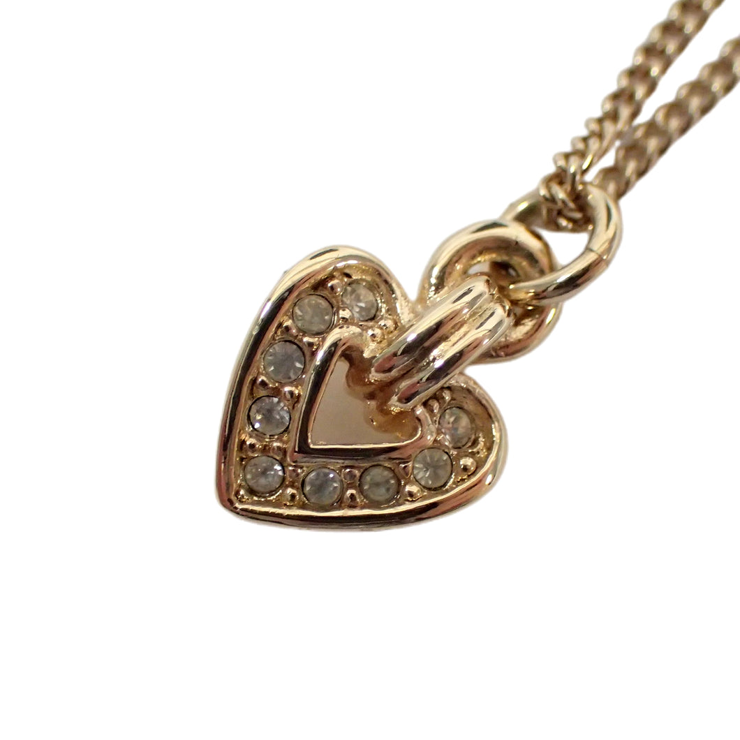 *Christian Dior Heart Necklace