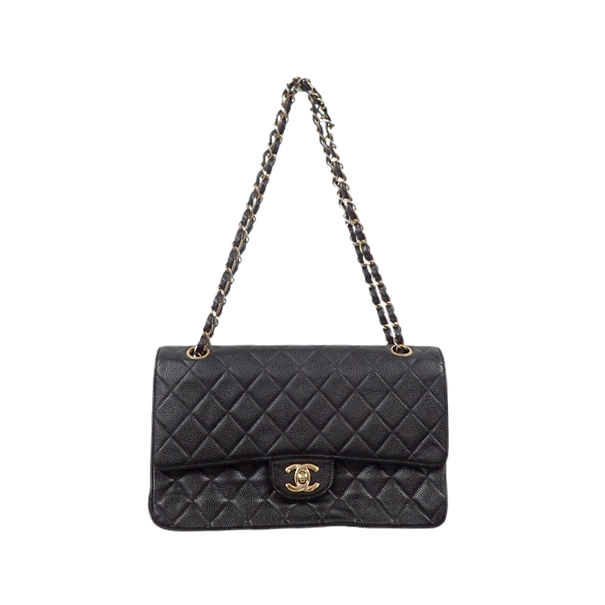 【美品】CHANEL シャネル マトラッセ ダブルチェーン ショルダーバッグ CHANEL シャネル マトラッセ ダブルフラップ チェーンショルダー