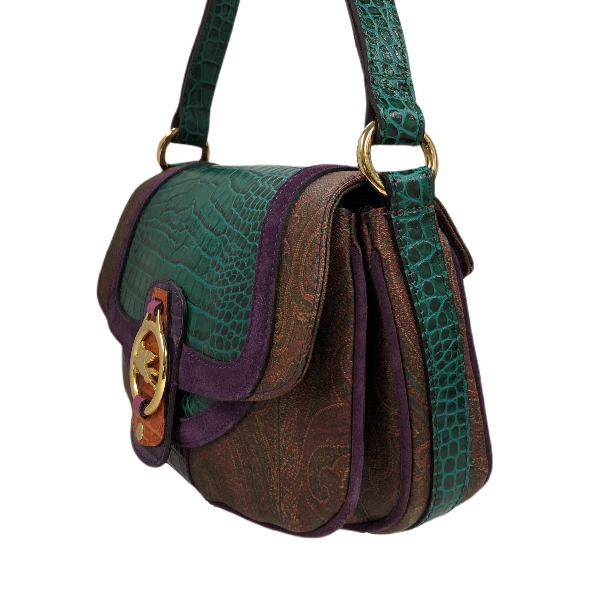 エトロ　ETRO ショルダーバッグ 楽天市場】【美品】エトロ ETRO ショルダーバッグ Rainbow