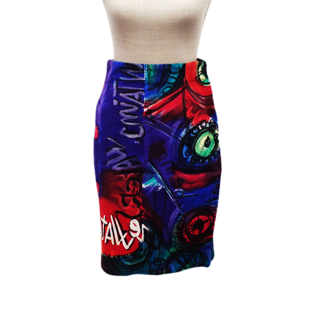 *GIANNIVERSACE Jeanniber Sato Skirt P24951V