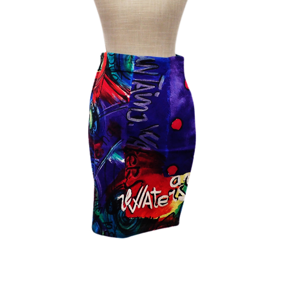 *GIANNIVERSACE Jeanniber Sato Skirt P24951V
