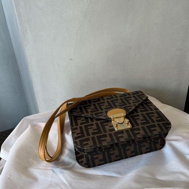*FENDI 芬迪 Zucca 手提包 单肩包